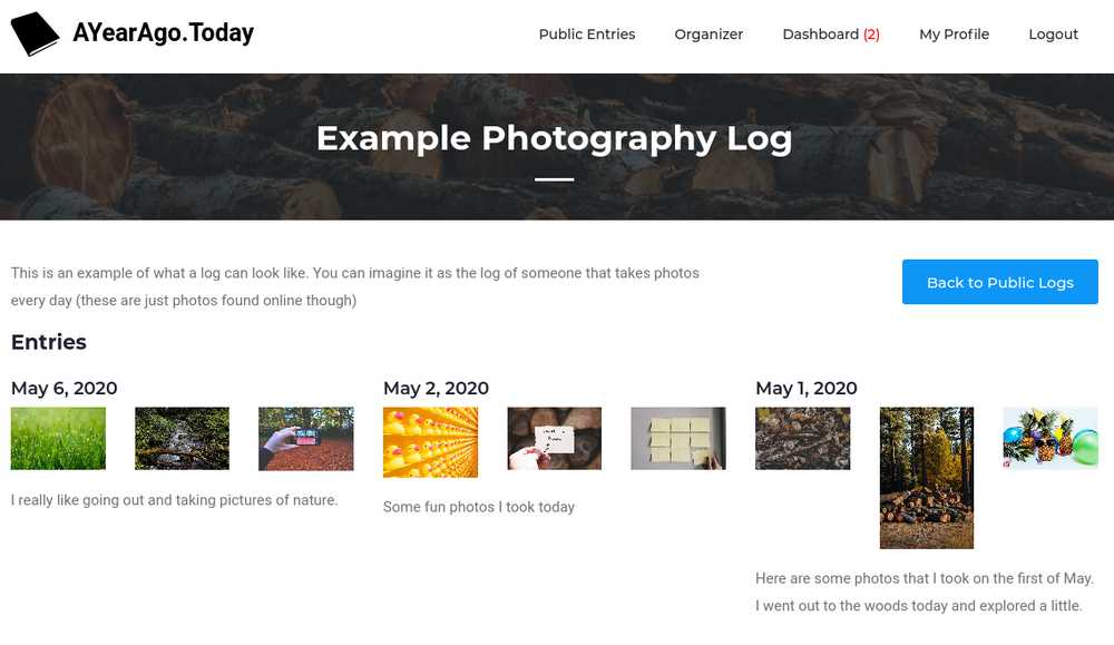 Finally Released: Log Feature and other updates
